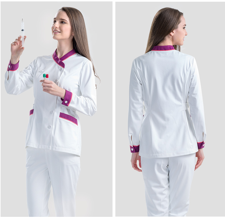 樂倍康F13359-1長(zhǎng)袖護(hù)士服圖片1